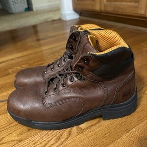 Timberland PRO Powerfit Steel Toe Leather Work Boots 13W waterproof oil proof